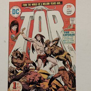 TOR #1 Written by Joe Kubert. Art and Cover by Joe Kubert